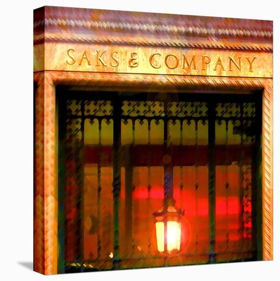 Saks Window, New York-Tosh-Stretched Canvas