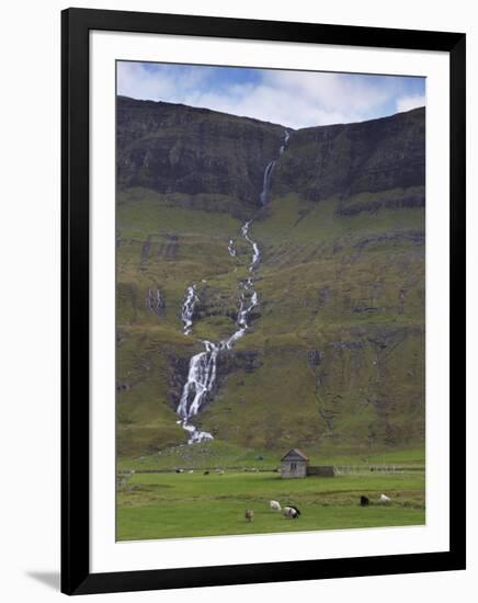 Saksunardalur Valley Near Saksun, Streymoy, Faroe Islands, Denmark, Europe-Patrick Dieudonne-Framed Photographic Print