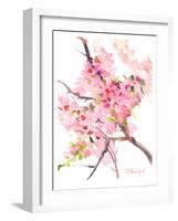 Sakura-Suren Nersisyan-Framed Art Print