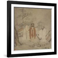 Sakyamuni, Laozi and Confucius, Between 1368 and 1644-null-Framed Giclee Print