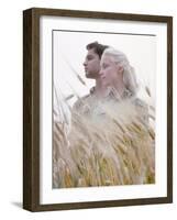 Sal Mineo and Jill Haworth in Scene from Exodus-Gjon Mili-Framed Premium Photographic Print