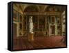 Sala Dell'Iliade in the Pitti Palace, Florence, C.1870-Francesco Maestosi-Framed Stretched Canvas