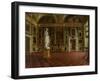 Sala Dell'Iliade in the Pitti Palace, Florence, C.1870-Francesco Maestosi-Framed Photographic Print