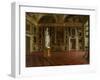 Sala Dell'Iliade in the Pitti Palace, Florence, C.1870-Francesco Maestosi-Framed Photographic Print