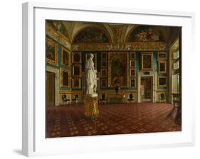 Sala Dell'Iliade in the Pitti Palace, Florence, C.1870-Francesco Maestosi-Framed Photographic Print