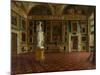 Sala Dell'Iliade in the Pitti Palace, Florence, C.1870-Francesco Maestosi-Mounted Photographic Print