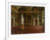 Sala Dell'Iliade in the Pitti Palace, Florence, C.1870-Francesco Maestosi-Framed Photographic Print