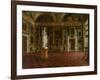 Sala Dell'Iliade in the Pitti Palace, Florence, C.1870-Francesco Maestosi-Framed Photographic Print