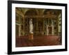 Sala Dell'Iliade in the Pitti Palace, Florence, C.1870-Francesco Maestosi-Framed Photographic Print