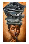 Liberated Thoughts-Salaam Muhammad-Stretched Canvas