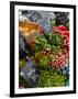 Salad and Vegatables on a Market Stall, France, Europe-Richardson Peter-Framed Photographic Print