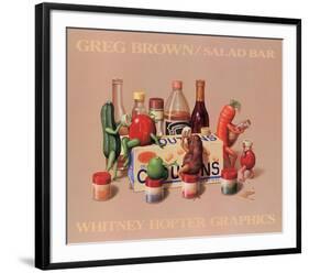 Salad Bar-Greg Brown-Framed Art Print