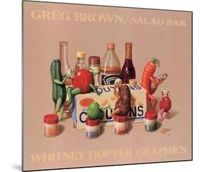 Salad Bar-Greg Brown-Mounted Art Print