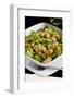 Salad with Shrimp, White Beans, Onions, Arugula, Cuisines-Nico Tondini-Framed Photographic Print