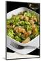 Salad with Shrimp, White Beans, Onions, Arugula, Cuisines-Nico Tondini-Mounted Photographic Print