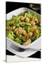 Salad with Shrimp, White Beans, Onions, Arugula, Cuisines-Nico Tondini-Stretched Canvas