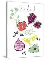 Salad-Laure Girardin Vissian-Stretched Canvas