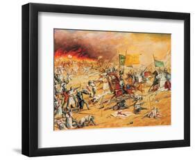 Saladin, c. 1137-93, Kurdish Muslim, founder of Ayyubid Dynasty-null-Framed Giclee Print