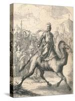 Saladin Escaping on a Swift Dromedary, 1869-null-Stretched Canvas