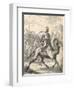 Saladin Escaping on a Swift Dromedary, 1869-null-Framed Giclee Print