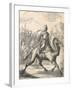 Saladin Escaping on a Swift Dromedary, 1869-null-Framed Giclee Print