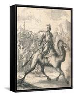 Saladin Escaping on a Swift Dromedary, 1869-null-Framed Stretched Canvas