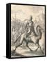 Saladin Escaping on a Swift Dromedary, 1869-null-Framed Stretched Canvas