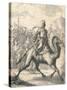 Saladin Escaping on a Swift Dromedary, 1869-null-Stretched Canvas