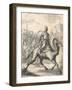 Saladin Escaping on a Swift Dromedary, 1869-null-Framed Giclee Print