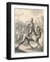 Saladin Escaping on a Swift Dromedary, 1869-null-Framed Giclee Print