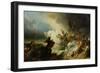 Saladin I in Jerusalem, circa 1830-50-Alexandre Evariste Fragonard-Framed Giclee Print