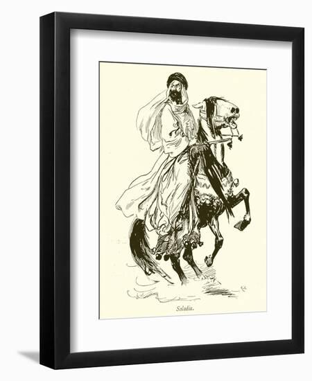 Saladin-Gordon Frederick Browne-Framed Giclee Print