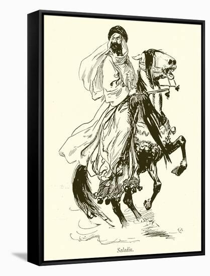 Saladin-Gordon Frederick Browne-Framed Stretched Canvas