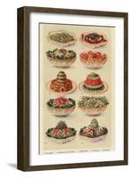 Salads, Isabella Beeton, UK-null-Framed Giclee Print