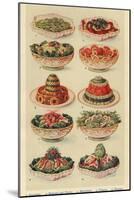 Salads, Isabella Beeton, UK-null-Mounted Giclee Print