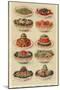 Salads, Isabella Beeton, UK-null-Mounted Giclee Print