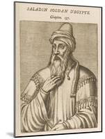 Salah Ad-Din Yusuf Ibn Ayyub Ka "Saladin" Muslim Sultan of Egypt and Syria-Andre Thevet-Mounted Art Print