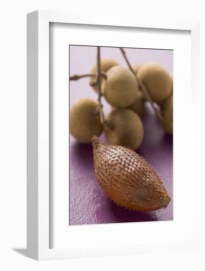 Salak Fruits and Longans-Foodcollection-Framed Photographic Print