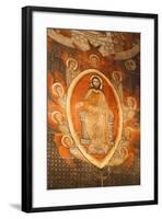 Salamanca, Salamanca Province, Spain. Christ Pantocrator Revealing His Wounds. Painting in the…-null-Framed Giclee Print