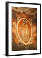 Salamanca, Salamanca Province, Spain. Christ Pantocrator Revealing His Wounds. Painting in the…-null-Framed Giclee Print