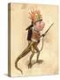 Salamander 1873 'Missing Links' Parade Costume Design-Charles Briton-Stretched Canvas