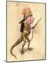 Salamander 1873 'Missing Links' Parade Costume Design-Charles Briton-Mounted Giclee Print