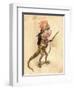 Salamander 1873 'Missing Links' Parade Costume Design-Charles Briton-Framed Giclee Print