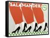 Salamander Shoes, 1912-Ernst Deutsch-Framed Stretched Canvas
