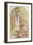 Salambo, 1897-Alphonse Mucha-Framed Giclee Print