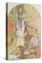 Salambo, 1897-Alphonse Mucha-Stretched Canvas