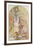 Salambo, 1897-Alphonse Mucha-Framed Giclee Print