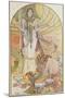 Salambo, 1897-Alphonse Mucha-Mounted Giclee Print