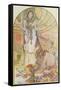 Salambo, 1897-Alphonse Mucha-Framed Stretched Canvas