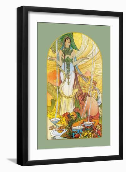 Salammbo-Alphonse Mucha-Framed Art Print